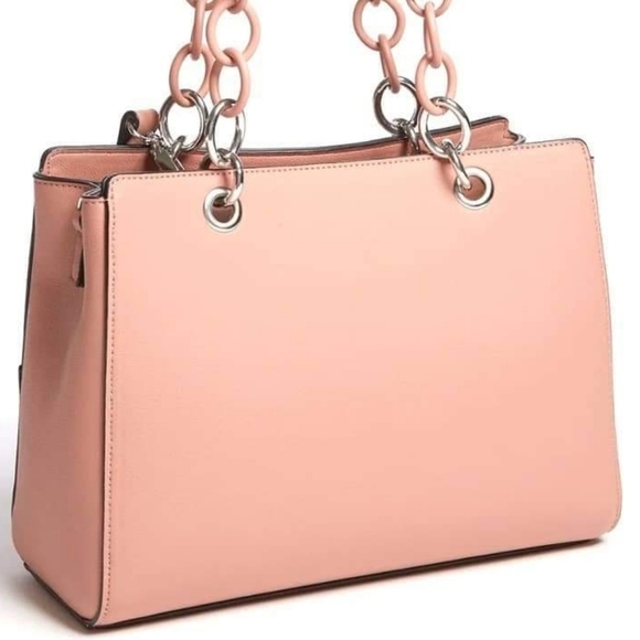 🔥Guess Madsen Logo Satchel With New Wallet Shoulder /Cross body bag - Picture 6 of 15